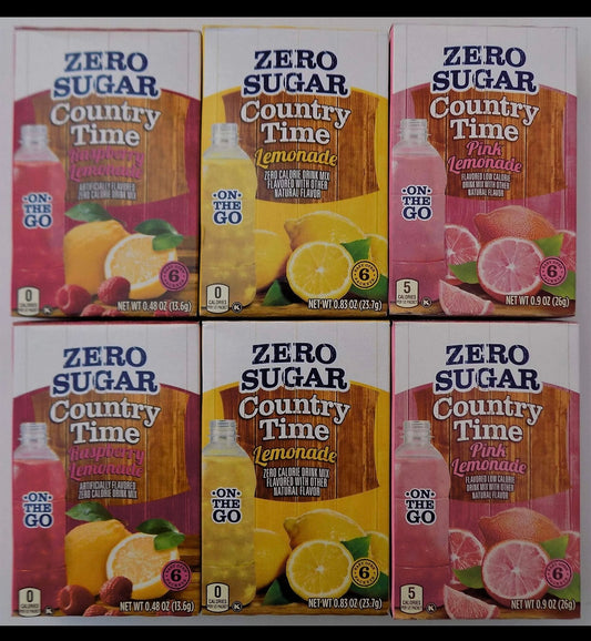 Country Time Zero Sugar on-the-go