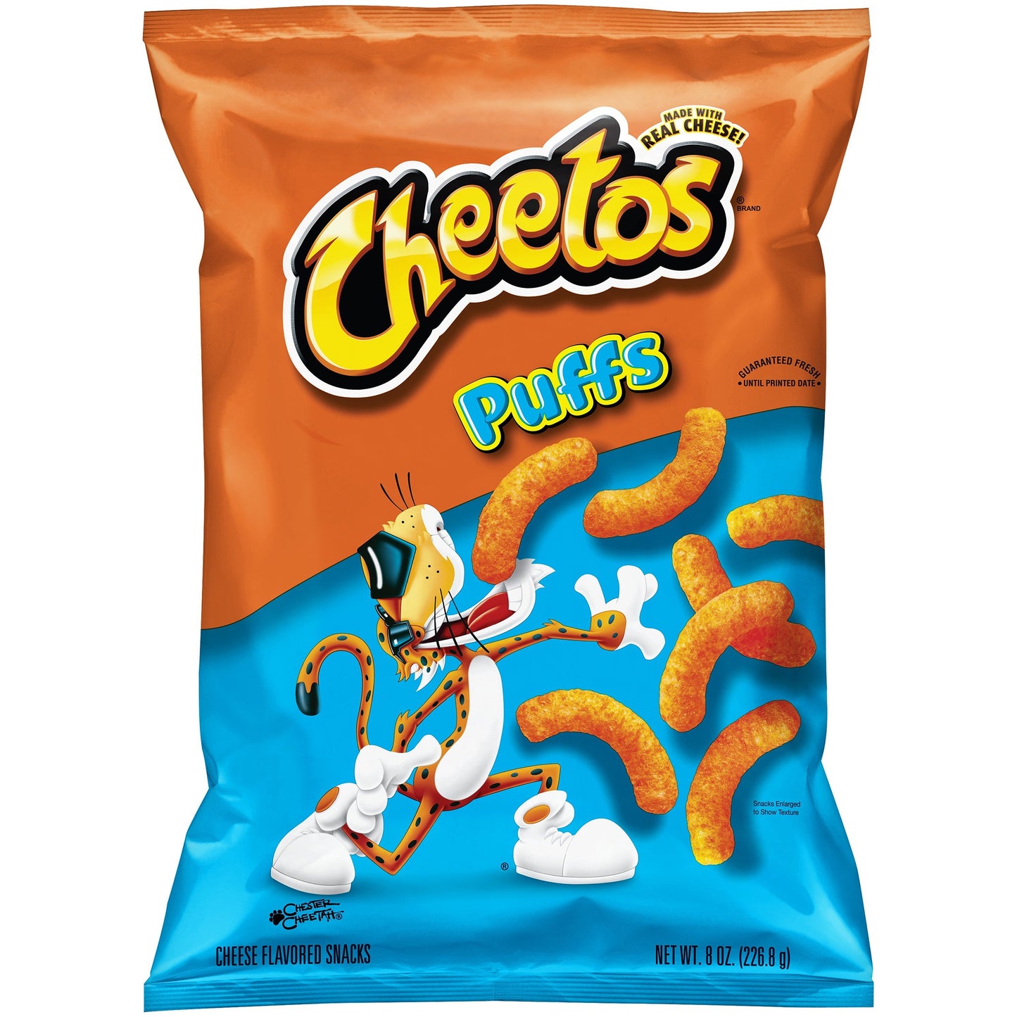 Cheetos Puff Cheese Flavored Snack, 8 oz