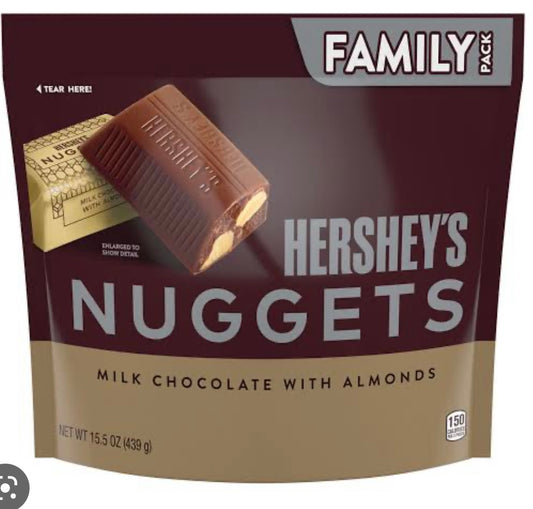 Hershey’s Nuggets with Almonds Family Pack