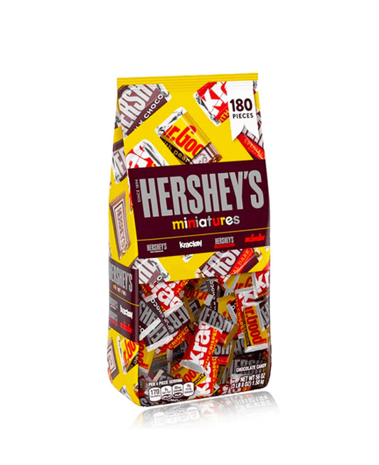 Hershey's Miniatures, Variety, 56 oz (180pcs)