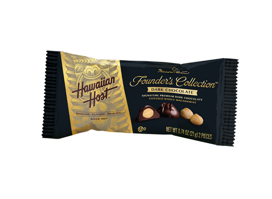 Hawaiian Host Founder's Collection Dark Chocolate 2-Piece