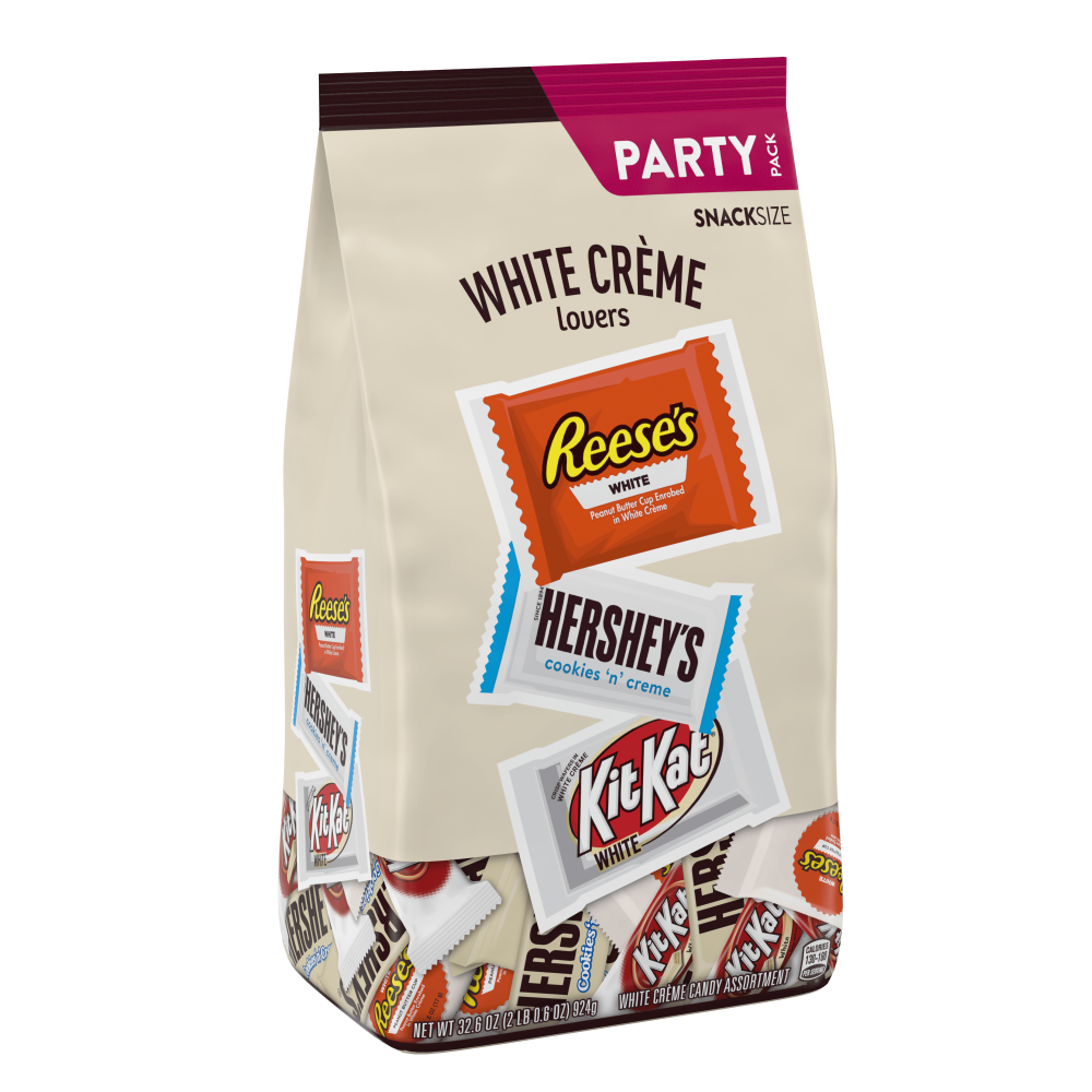 HERSHEY'S, REESE'S & KIT KAT Assorted White Crme S